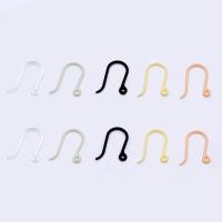 Plastic Earring Hook, PC Plastic, epoxy gel, DIY 14.5*9mm,11*7mm 