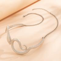 Fashion Choker Necklace, Zinc Alloy, with iron chain, with 2.7inch extender chain, plated, fashion jewelry & for woman Approx 14.5 Inch 