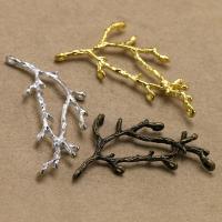 Zinc Alloy Jewelry Pendants, Branch, plated, vintage & DIY 