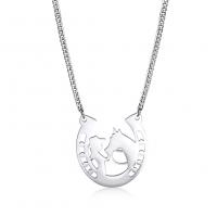Stainless Steel Jewelry Necklace, 304 Stainless Steel, with 5cm extender chain, Vacuum Ion Plating, for woman cm 