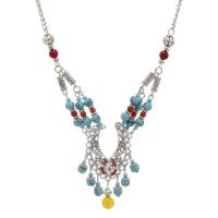 Turquoise Jewelry Sets, Zinc Alloy, with turquoise & Resin, plated, folk style & for woman 