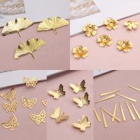 Hair Barrette Finding, Iron, gold color plated, DIY 