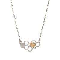 Zinc Alloy Necklace, with 1.97inch extender chain, silver color plated, fashion jewelry & for woman & hollow Approx 18.5 Inch 