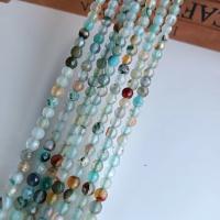 Perles amazonite, Rond, DIY, couleurs mélangées, 4mm, Environ Vendu par brin