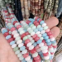 Single Gemstone Beads, Natural Stone, Abacus, DIY Approx 38 cm 