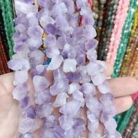 Natural Amethyst Beads, irregular, polished, DIY, purple Approx 38 cm 