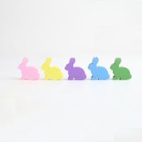 Bijoux de Pâques, Hemu-Perles, lapin, Mignon & DIY, plus de couleurs à choisir Vendu par PC