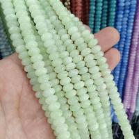 Single Gemstone Beads, Natural Stone, Abacus, DIY Approx 38 cm 