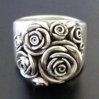 Zinc Alloy Finger Ring, antique silver color plated, fashion jewelry & for woman 