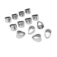 Stainless Steel Pinch Bail, 304 Stainless Steel, DIY original color [