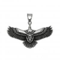 Stainless Steel Animal Pendants, 304 Stainless Steel, Eagle, plated, fashion jewelry & Unisex 