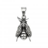 Stainless Steel Animal Pendants, 304 Stainless Steel, Bee, plated, fashion jewelry & for man 