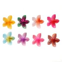 Hair Claw Clips, Plastic, Flower, Korean style & for woman 70mm 