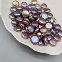 No Hole Cultured Freshwater Pearl Beads, Baroque, DIY, purple, 14-15mm 