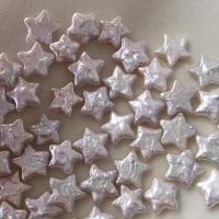 No Hole Cultured Freshwater Pearl Beads, Star, DIY, white, 10mm 