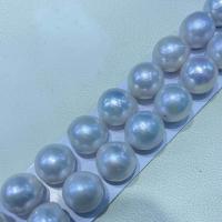 Perlas Freshwater sin Agujero, Perlas cultivadas de agua dulce, Barroco, Bricolaje, Blanco, 15-20mm, Vendido por Par