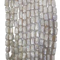 Barock kultivierten Süßwassersee Perlen, Natürliche kultivierte Süßwasserperlen, Natürliche & DIY, weiß, 10x17mm, Länge:36-38 cm, verkauft von Strang