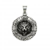 Stainless Steel Animal Pendants, 304 Stainless Steel, plated, fashion jewelry & Unisex 