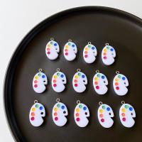 Resin Jewelry Pendant, break proof & cute & DIY, multi-colored Approx 
