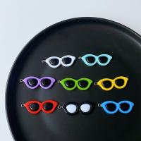 Resin Jewelry Pendant, Glasses, cute & DIY Approx 