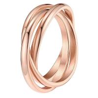 Titanium Steel Finger Ring, polished, fashion jewelry & Unisex 2mm 