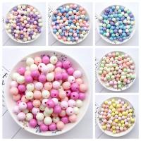 Solid Color Acrylic Beads, stoving varnish, DIY [