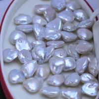 Barock kultivierten Süßwassersee Perlen, Natürliche kultivierte Süßwasserperlen, DIY & kein Loch, weiß, 16-18mm, verkauft von PC