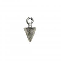 Zinc Alloy Jewelry Pendants, Conical, antique silver color plated, vintage & DIY Approx 