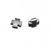 Zinc Alloy Spacer Beads, Cross, antique silver color plated, vintage & DIY Approx [