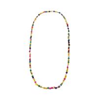 Schmuck Perlen Halskette, Kokosrinde, Modeschmuck & für Frau, farbenfroh, Länge:ca. 31.5 ZollInch, verkauft von PC