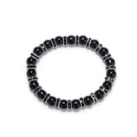 Gemstone Bracelets, Zinc Alloy, with Gemstone, plated, fashion jewelry 8mm cm 