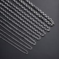 Stainless Steel Chain Necklace, 304 Stainless Steel, fashion jewelry & Unisex original color 