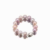 Cultured Freshwater Pearl Brass Bracelet, Edison Pearl, with Freshwater Pearl & Brass, plated, fashion jewelry & for woman Approx 7 Inch 