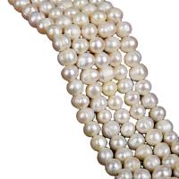 Natural Freshwater Pearl Loose Beads, DIY white cm [