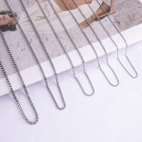 Titanium Steel Jewelry Necklace, polished & Unisex 