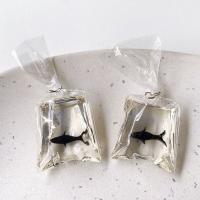 Animal Resin Pendant, Goldfish, break proof & cute & DIY 22mm, Approx [