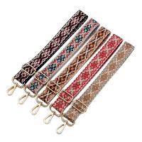 Bag Straps, Polyester and Cotton, Length Adjustable & folk style & for woman 