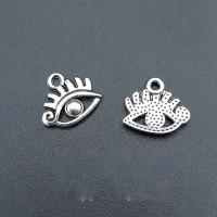 Zinc Alloy Jewelry Pendants, antique silver color plated, vintage & DIY & hollow Approx [
