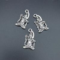 Zinc Alloy Jewelry Pendants, antique silver color plated, durable & DIY Approx 
