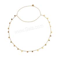 Body Chain Jewelry, Brass, plated, fashion jewelry & for woman 