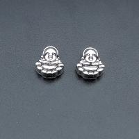 Zinc Alloy Spacer Beads, antique silver color plated, vintage & DIY Approx 