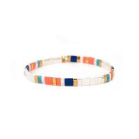 Glass Seed Beads Bracelets, TILA Beads, Bohemian style & for woman Approx 16.5 cm 