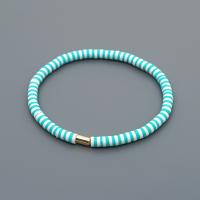 Glass Seed Beads Bracelets, Seedbead, Flat Round, fashion jewelry & for woman Approx 16.5 cm 