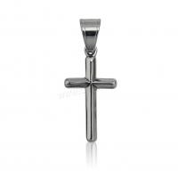 Stainless Steel Cross Pendants, 304 Stainless Steel, fashion jewelry & Unisex, original color [
