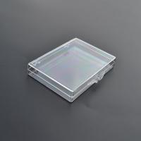 Boîte en plastique, polystyrène, rectangle, transparent & normes différentes pour le choix, Vendu par PC[