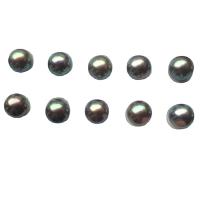 Natural Akoya Cultured Pearl Beads, Akoya Cultured Pearls, DIY, black, 7-7.5mm [