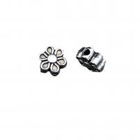 Zinc Alloy Spacer Beads, Flower, antique silver color plated, vintage & DIY Approx 