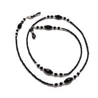 Acrylic Glasses Chain, anti-skidding & multifunctional, black Approx 75 cm 