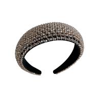 Hair Bands, Cloth, with Crystal, fashion jewelry [