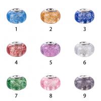 Resin Jewelry Beads, fashion jewelry & for woman & enamel, mixed colors Approx 5mm 